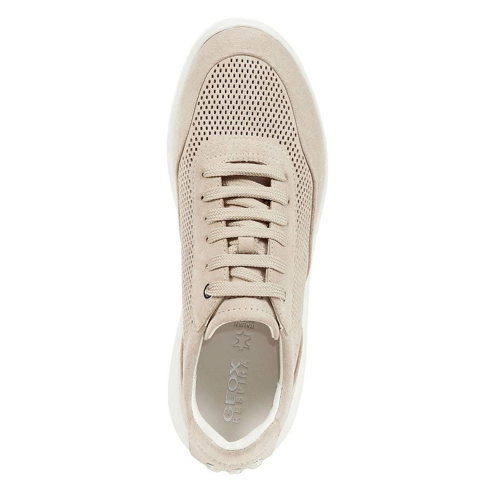 Geox Women's D Rubidia A Sneakers - Breathable Comfort Walking Shoes for Women | Casual & Athletic Wear for Everyday Use, Travel & Outdoor Activities