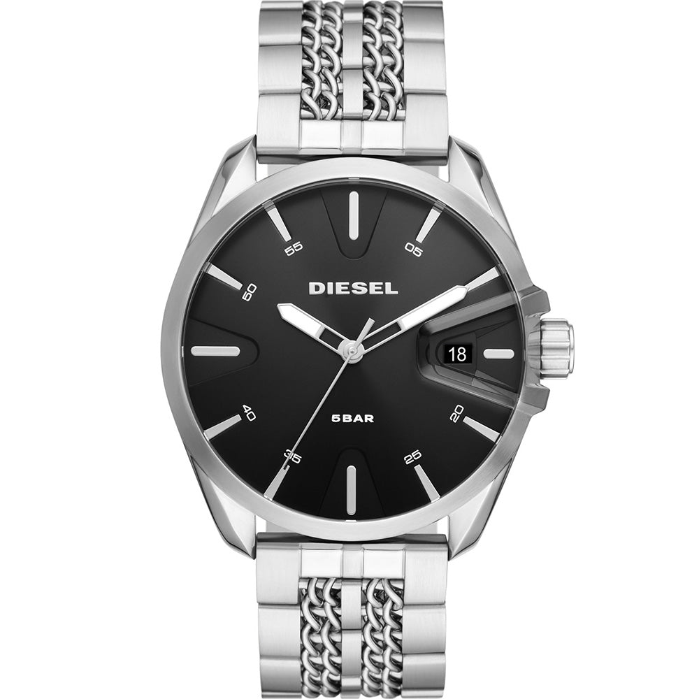 Diesel DZ1974 MS9 Men's Stainless Steel Chronograph Watch - Perfect for Business, Casual & Outdoor Activities