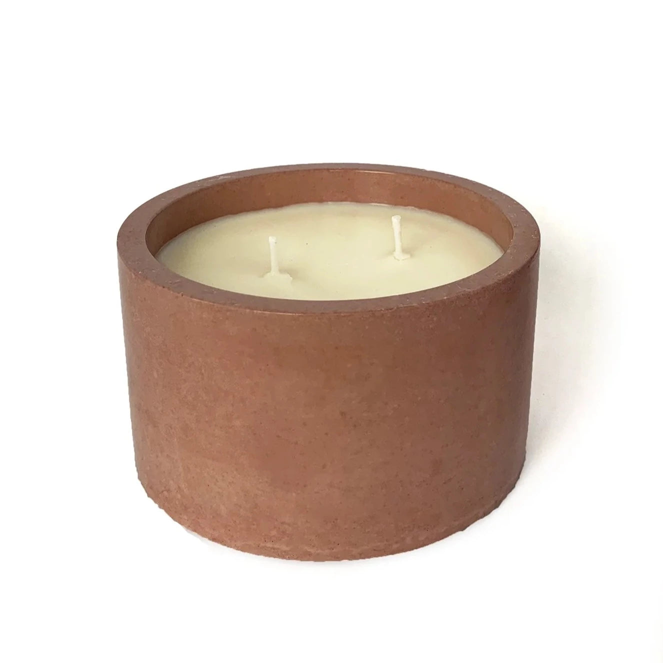 12oz Concrete Soy Wax Candle - Eco-Friendly, Long-Lasting, Hand-Poured (Flore Scent) - Perfect for Home Decor, Relaxation & Gifts