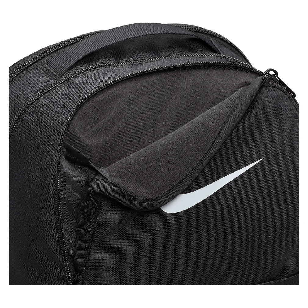 Brasilia 9.5 Medium 24L Black Training Backpack - Perfect for Gym, Hiking, Travel & School | Durable Sports Backpack for Men & Women