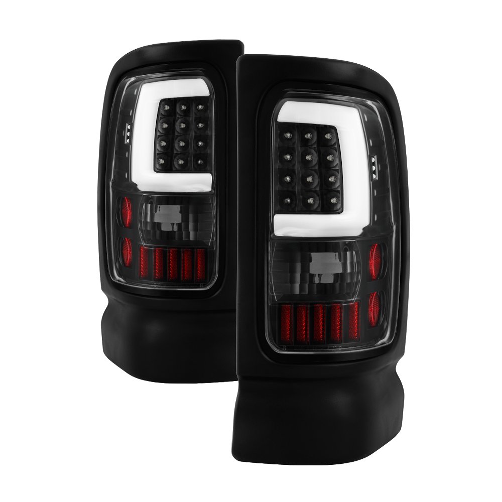 1994-2002 Dodge Ram 1500/2500/3500 LED Tail Lights - Red LED Brake Light Bar with Bright Reverse Lights | Perfect for Night Driving & Off-Road Adventures