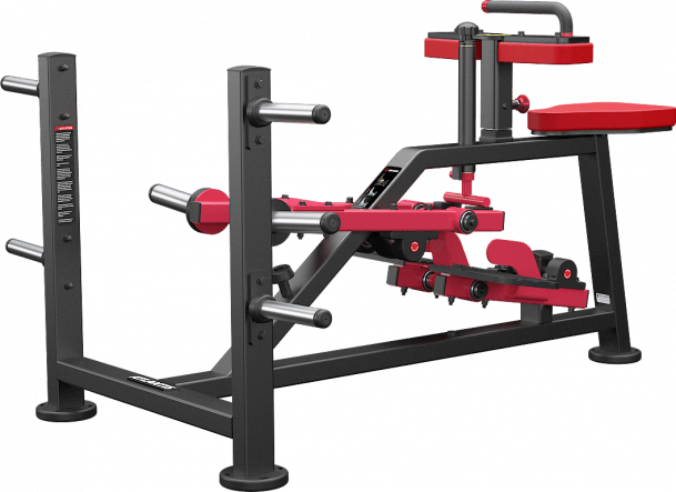 ATLANTIS Seated Calf Press Machine - Professional Gym Equipment for Home & Commercial Use - Perfect for Leg & Calf Strength Training
