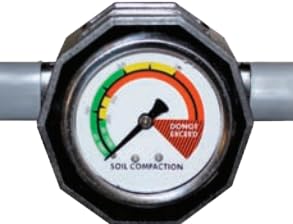 AgraTronix 8180 Soil Compaction Tester - 24 Inch Probe, 300 PSI Gauge, Rubber Grip Handle, Water-Filled Stainless Steel Dial | Agricultural Equipment for Farming, Gardening & Landscaping