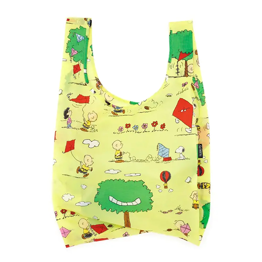 Standard Baggu - Premium Reusable Shopping Bags for Groceries, Travel & Daily Use | Eco-Friendly Foldable Tote Bags for Women & Men | Perfect for Shopping, Beach, Gym & Work