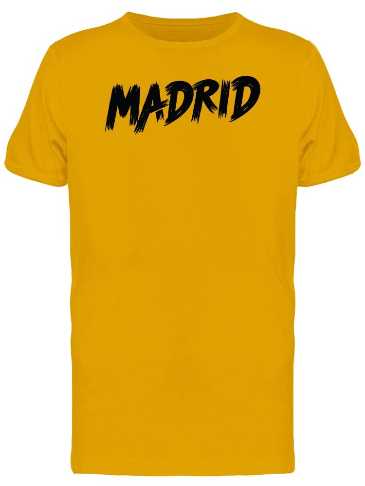 Smartprints Brushed Madrid Tee for Men - Soft Comfortable Cotton T-Shirt - Casual Wear & Everyday Outfits