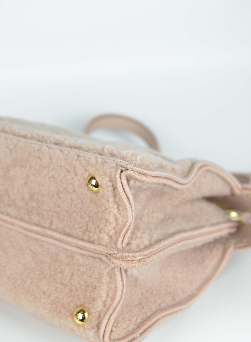 Fendi Peekaboo I See U Handbag in Montone Rosa Antico | Luxury Leather Tote Bag for Women | Perfect for Work, Travel & Everyday Use