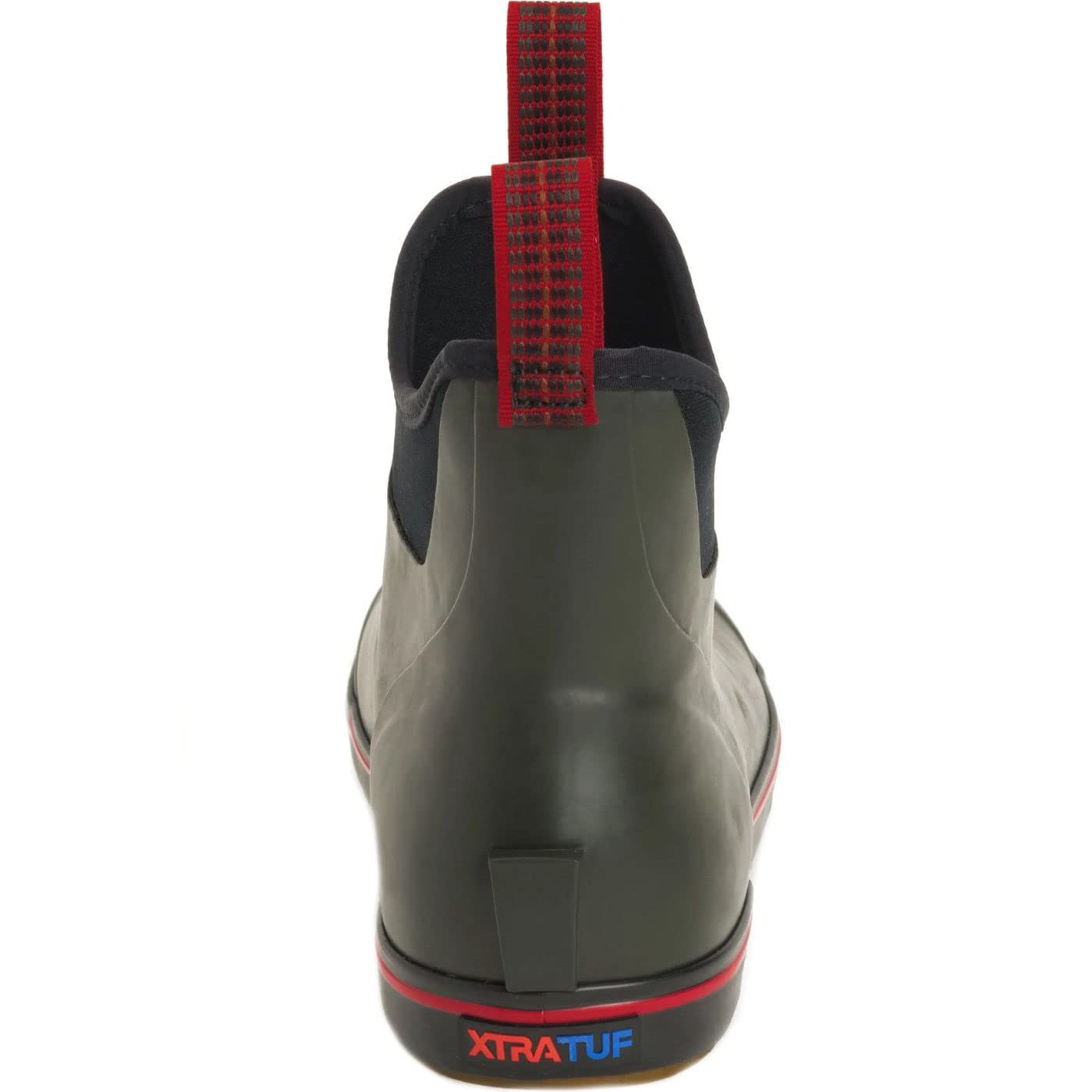 Xtratuf Men's 6 Inch Ankle Deck Boots - Waterproof Non-Slip Fishing & Work Boots for Outdoor, Boating, and Industrial Use