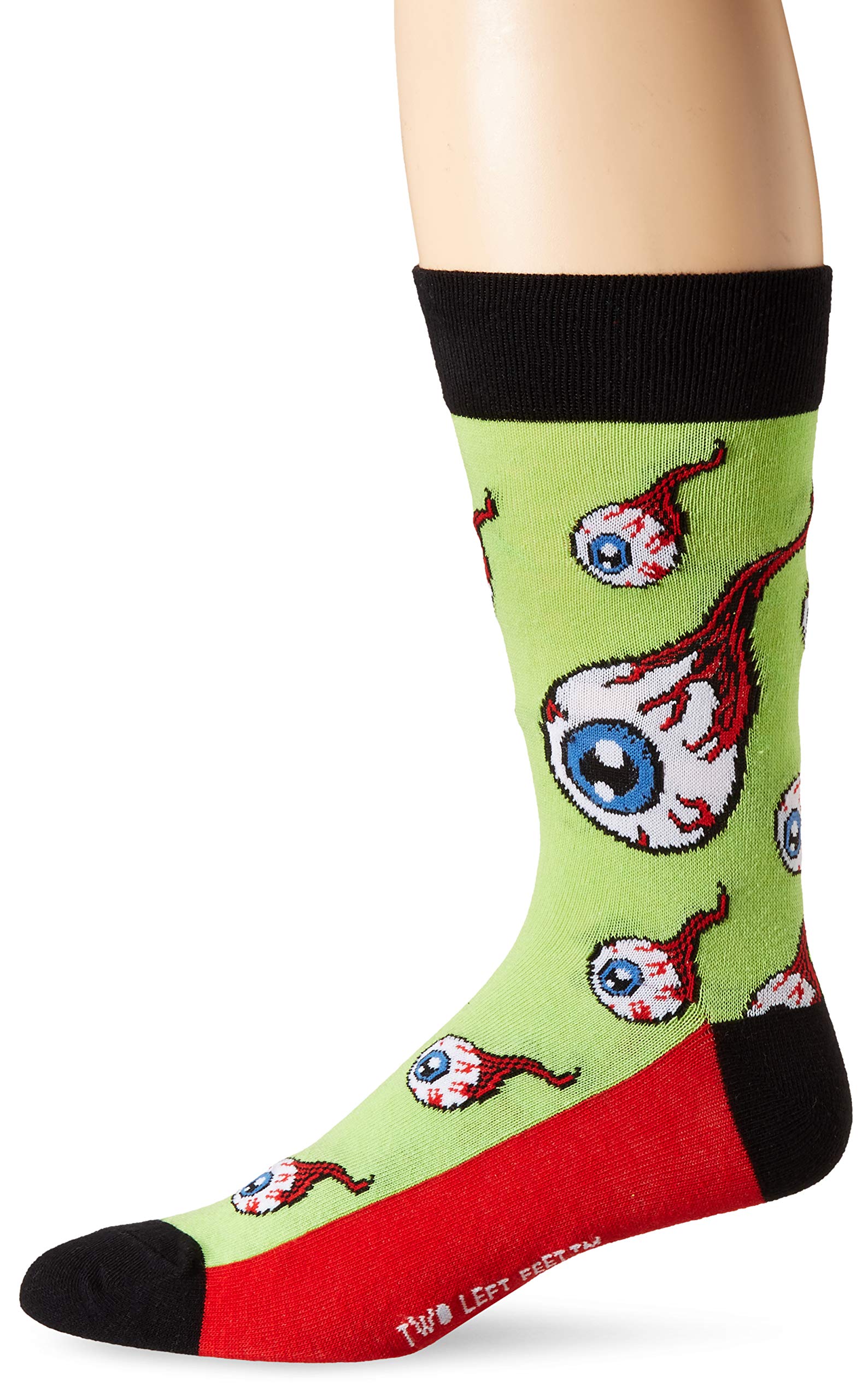 Funny Halloween Socks for Men & Women - Two Left Feet Novelty Crew Socks - Perfect for Halloween Costumes, Party Gifts & Everyday Wear