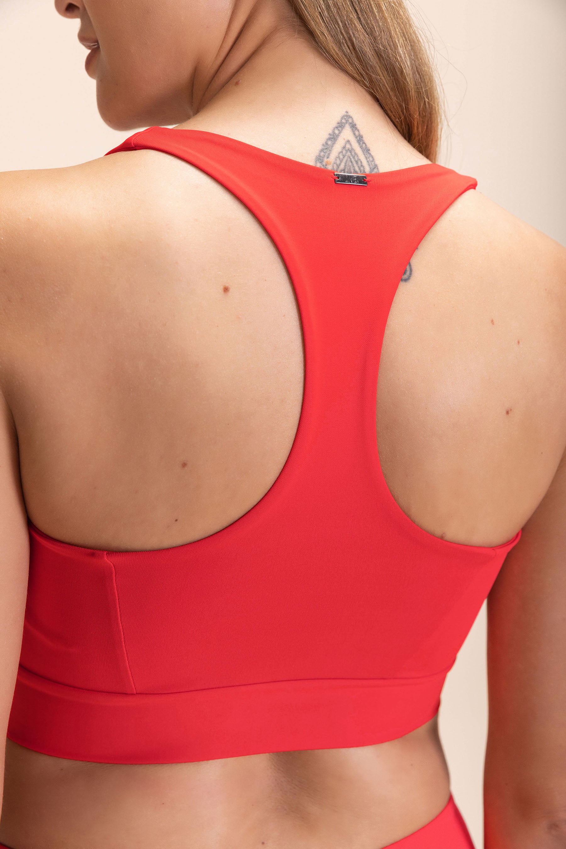Racer Sense® High Support Sports Bra for Women - Running, Yoga & Gym Workouts - Breathable & Comfortable Activewear
