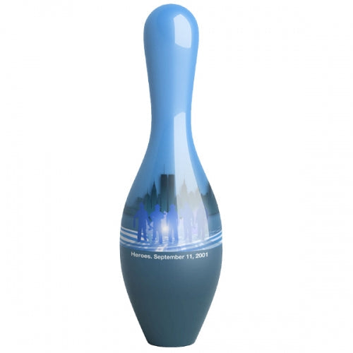 OnTheBallBowling 9/11 Heroes 20 Year Anniversary Commemorative Bowling Pin - Perfect for Bowling Enthusiasts, Memorial Collectors & Sports Memorabilia Fans