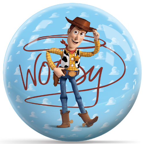 Disney Toy Story Woody Themed Bowling Ball for Kids & Adults - Perfect for Birthday Gifts, Family Game Nights & Bowling Parties