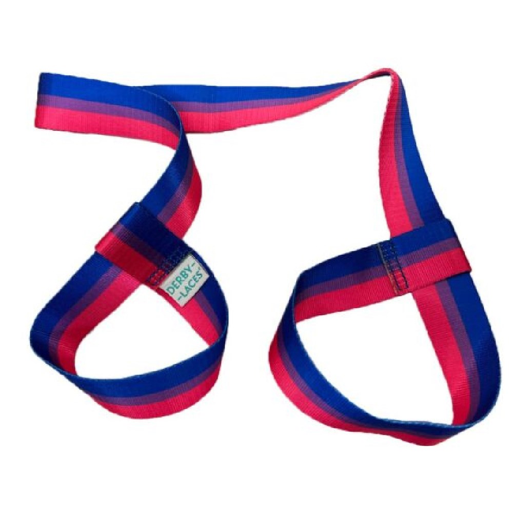 Derby Skate Laces with Carry Leash - Durable Roller Skate Shoelaces for Derby Skaters & Rollerbladers - Perfect for Rink, Park & Outdoor Skating