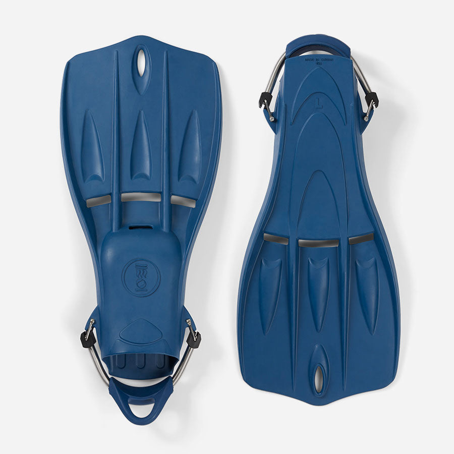Fourth Element Tech Fins - Scuba Diving Fins for Men & Women | Blue, Grey or Black | Professional Swim Fins for Snorkeling, Free Diving & Ocean Adventures