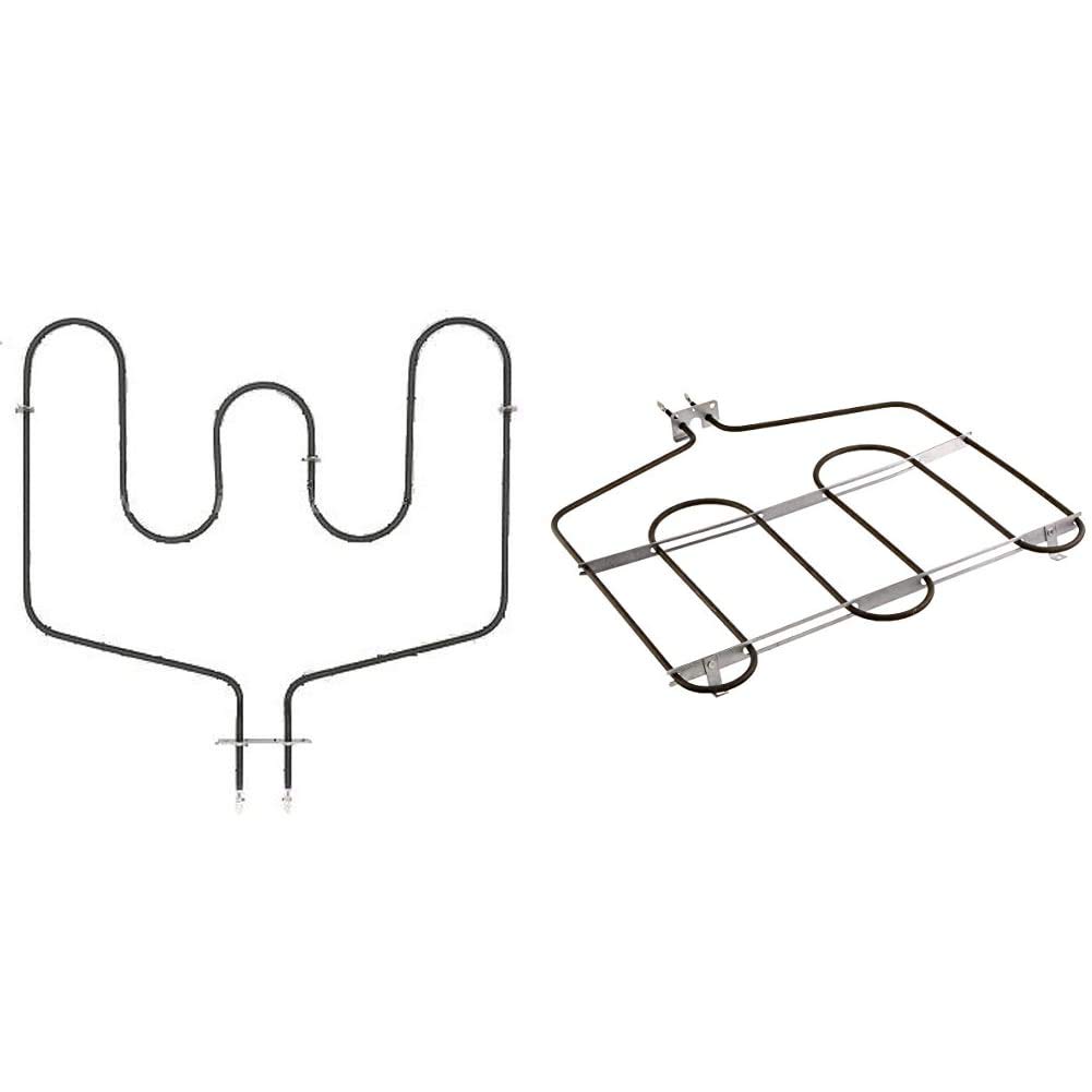 GE Oven Bake and Broil Heating Elements - Compatible with Electric Ovens - Replacement Parts for Baking & Roasting - Perfect for Home Cooking & Baking Enthusiasts