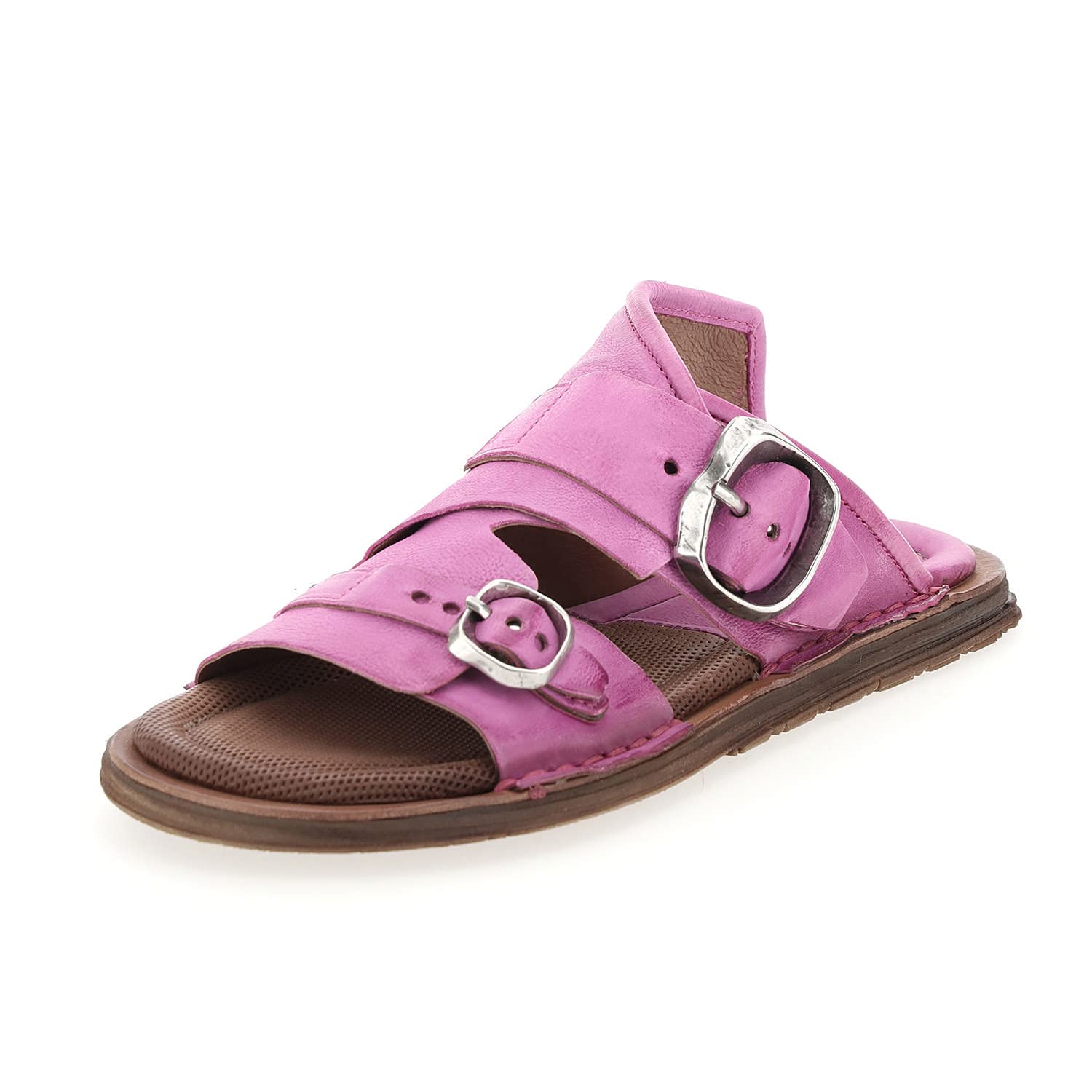 A.S.98 Women's Bohemian Leather Sandals - Comfortable Handmade Summer Beach Walking Shoes for Outdoor Vacations & Music Festivals