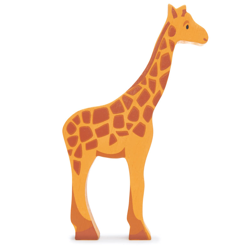 Handcrafted Wooden Giraffe Figurine - Unique Home Decor & Nursery Gift - Perfect for Baby Showers, Safari Themed Rooms & African Animal Collections