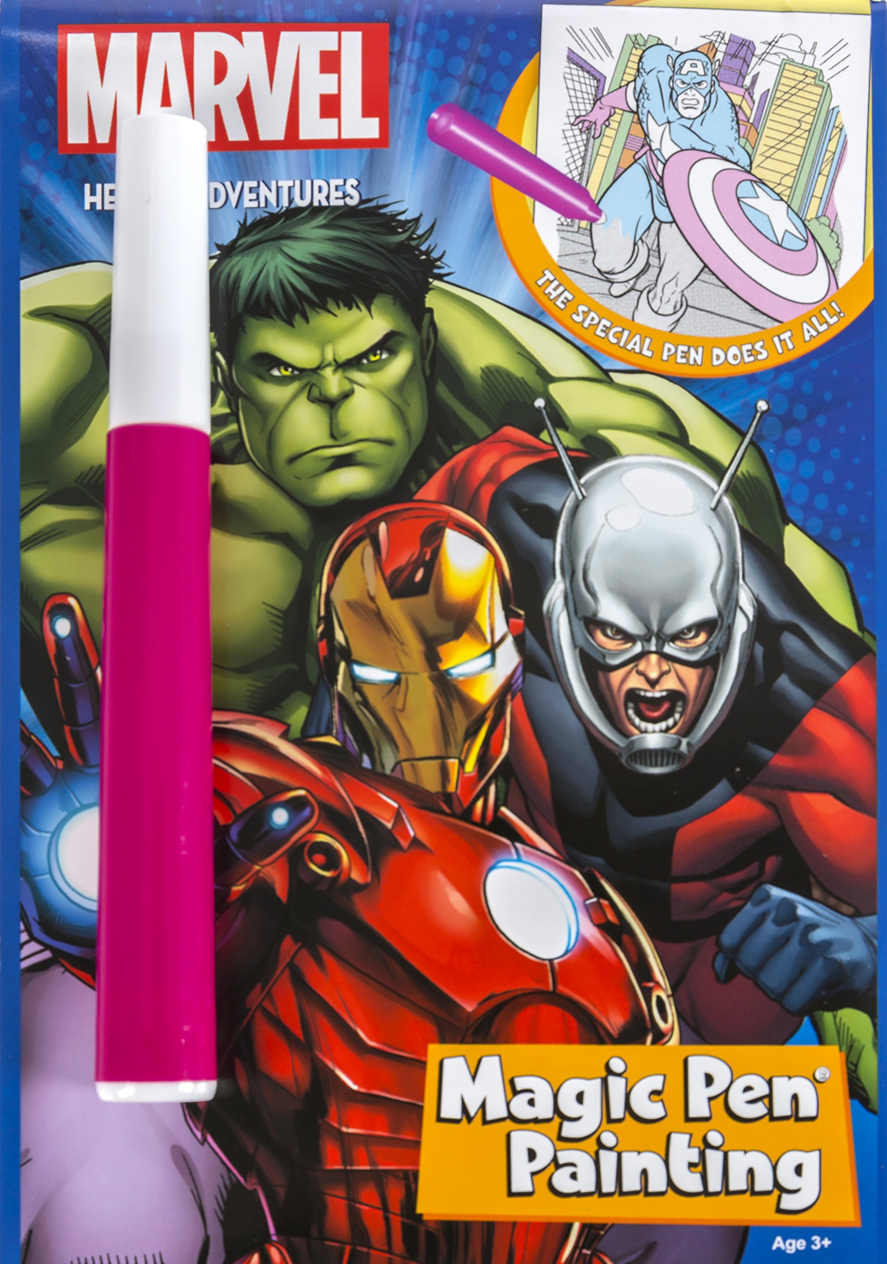 Marvel Super Heroes Magic Pen Painting Set - Creative Art Kit for Kids & Adults | Perfect for DIY Crafts, Home Decor & Gifts