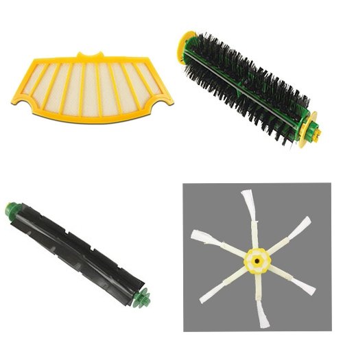 Syenrgy Digital Vacuum Cleaner Accessory Kit for iRobot Roomba 572 & 500 Series - Includes Filter, Side Brush, Beater Brush, Bristle Brush - Perfect for Home Cleaning & Robot Vacuum Maintenance