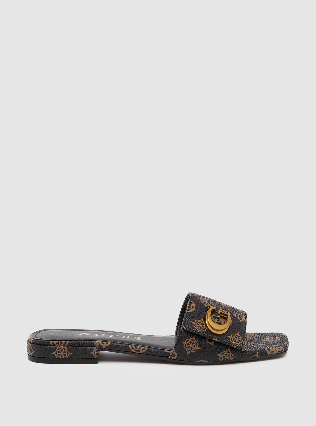 Premium Dark Brown Leather Toco Sandals with Logo - Comfortable & Stylish for Beach, Travel & Casual Wear