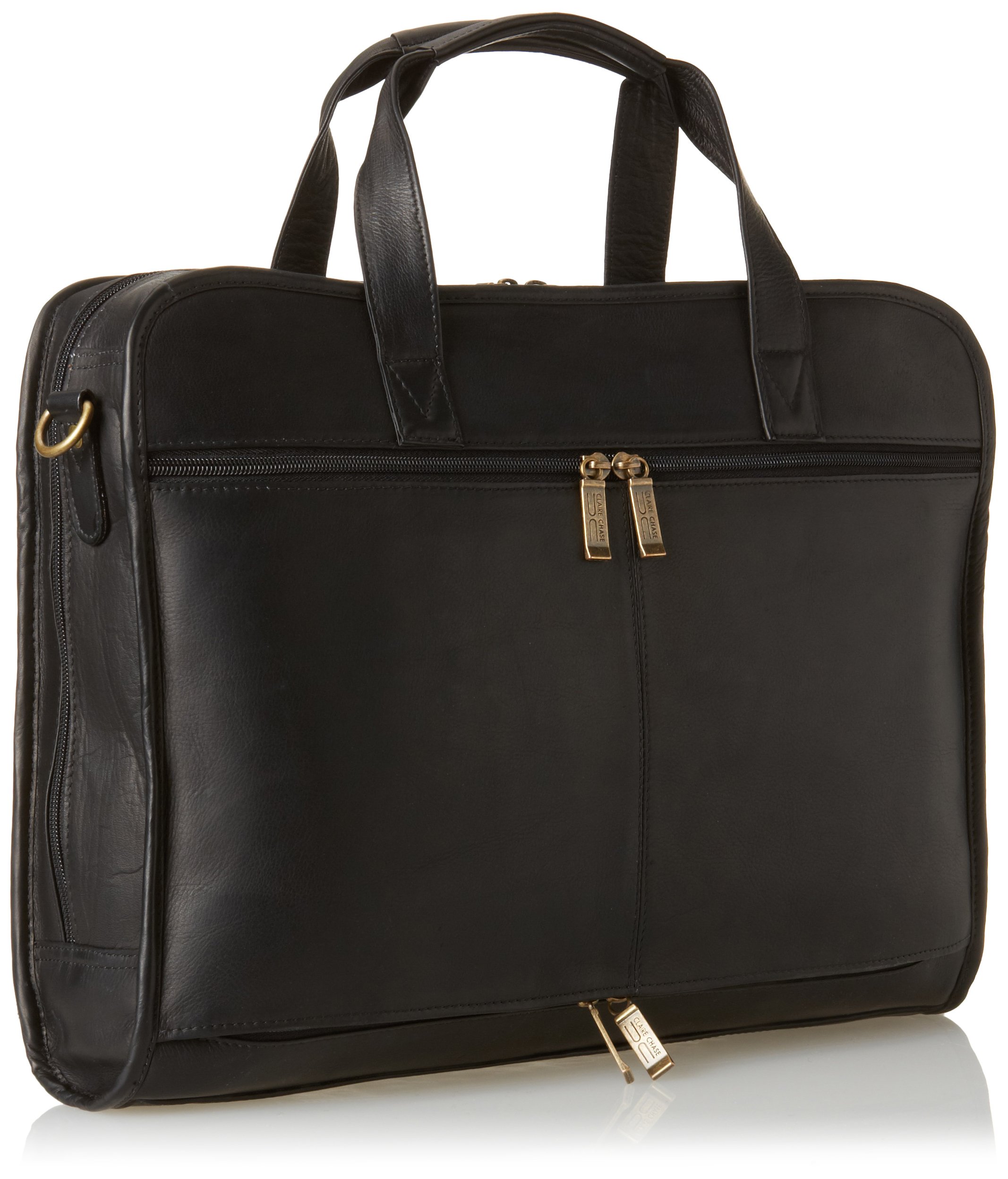Claire Chase Professional Laptop Briefcase for Business & Travel - Durable Black Computer Bag for Men & Women - Perfect for Office, Commute & Business Trips