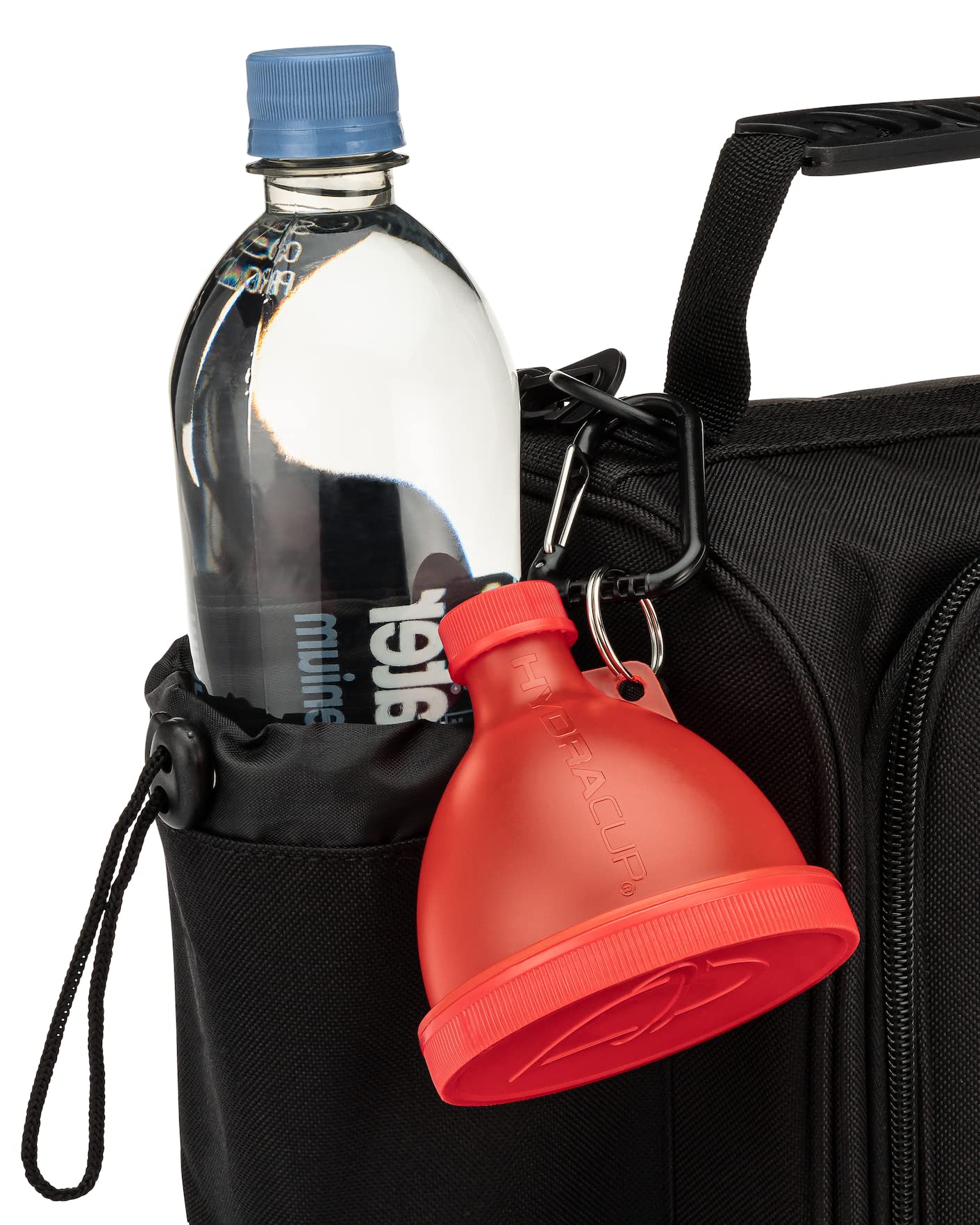 Hydra Cup [6 Pack] ProStand Funnel Set with Stand - BPA Free Water Bottle Filling Kit for Protein Shaker Bottles & Supplement Storage | Portable for Gym, Travel & Kitchen Use | Includes Keychain for Shaker Cup Accessory