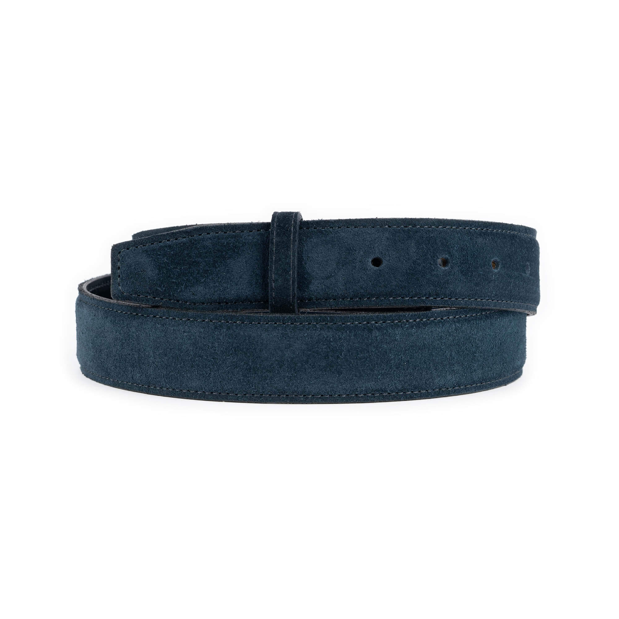 Montblanc Replacement Belt Strap - Dark Blue Patent Leather Reversible Belt for Men & Women | Perfect for Office, Formal Events & Everyday Wear