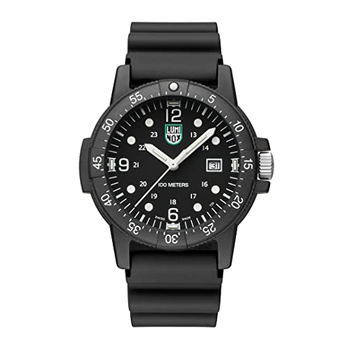 Dial: Black, Band: Black, Numbers: White