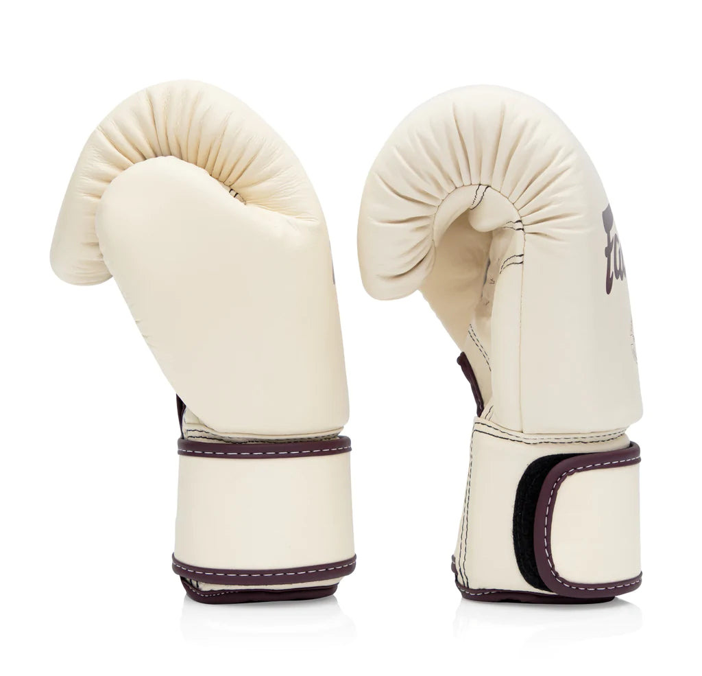 Fairtex BGV16 16oz Leather Muay Thai Boxing Gloves for Training, Sparring & Competition - Premium Hand Protection for Kickboxing, MMA & Martial Arts