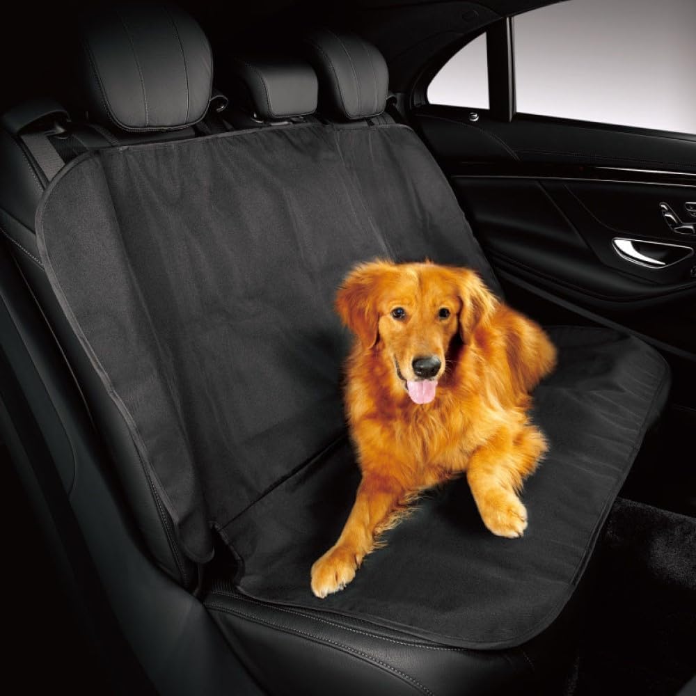 3D MAXpider Custom Fit Seat Defender Bench Seat Cover - Universal Black Car Seat Protector for Sedan, SUV, Van, Truck - Waterproof & Anti-Slip Back Seat Cover (1 Pack = 20 Pieces) - Perfect for Pets, Kids & Outdoor Adventures