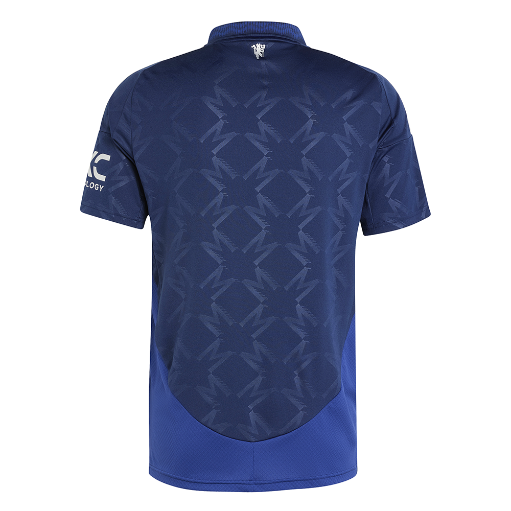 Adidas Manchester United 24/25 Away Short Sleeve Soccer Jersey - Authentic Football Shirt for Fans & Players - Perfect for Matchdays, Training & Casual Wear