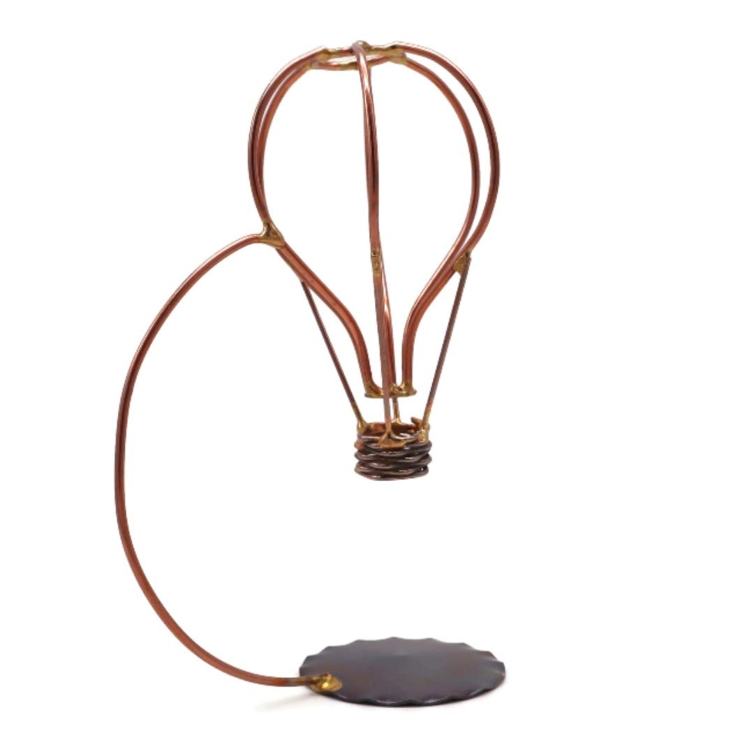 Handmade Metal Hot Air Balloon Figurine - Unique Desk Accessory, Office Trophy & Boss Gift Idea for Home Décor & Collectors | Perfect for Office Decor, Retirement Gifts & Aviation Enthusiasts