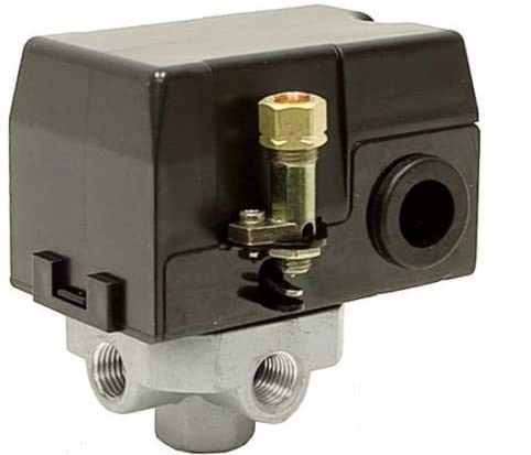 412024-E Air Compressor Pressure Switch Replacement 135 PSI for MAC2400 MAC5200 AC700 - Perfect for Workshop, Garage & Industrial Air Compressor Maintenance
