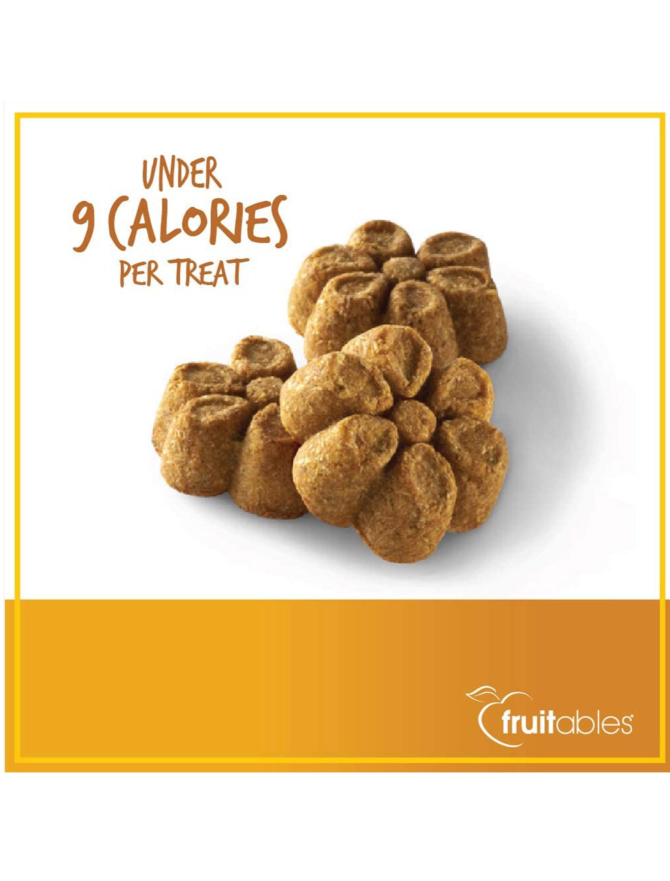 Fruitables Pumpkin & Banana Dog Treats - Healthy Natural Snacks for Small & Large Dogs - Perfect for Training & Rewards