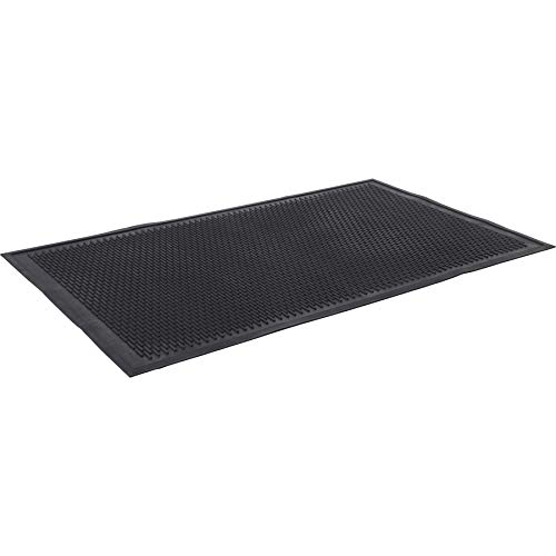 Genuine Joe Clean Step Scraper Floor Mats - Heavy Duty Doormats for Mud, Snow & Dirt - Perfect for Entryways, Garages & High Traffic Areas