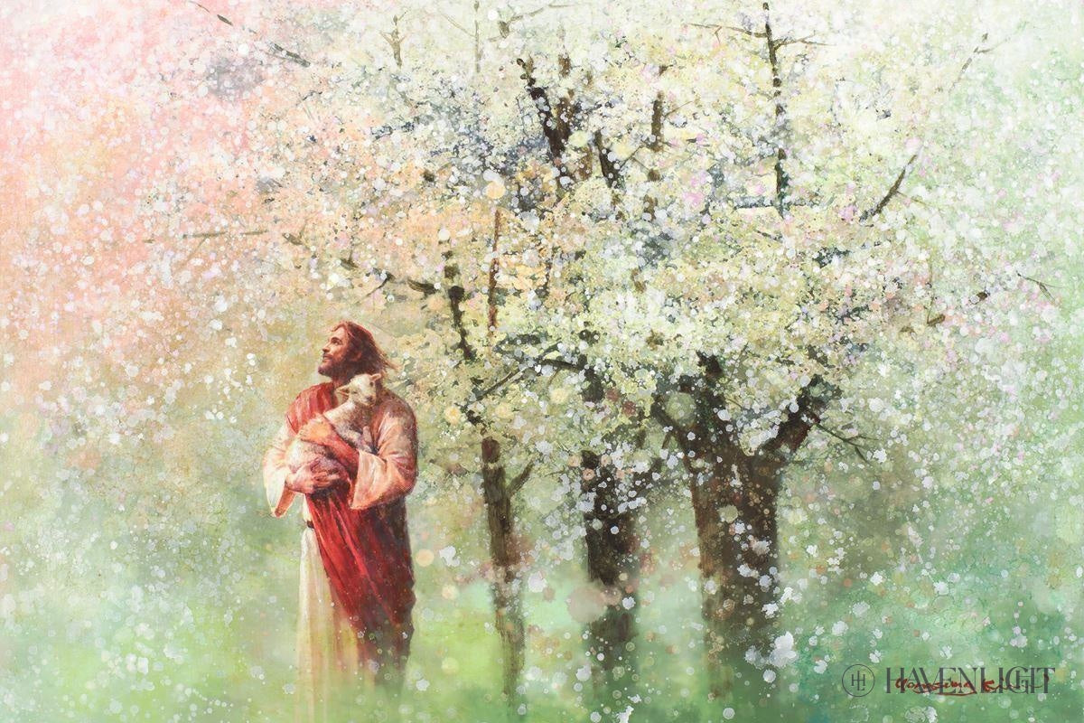 Heavenly Blossoms by Yongsung Kim - Premium Korean Art Print for Home & Office Decor - Perfect for Living Room, Bedroom & Gift Giving