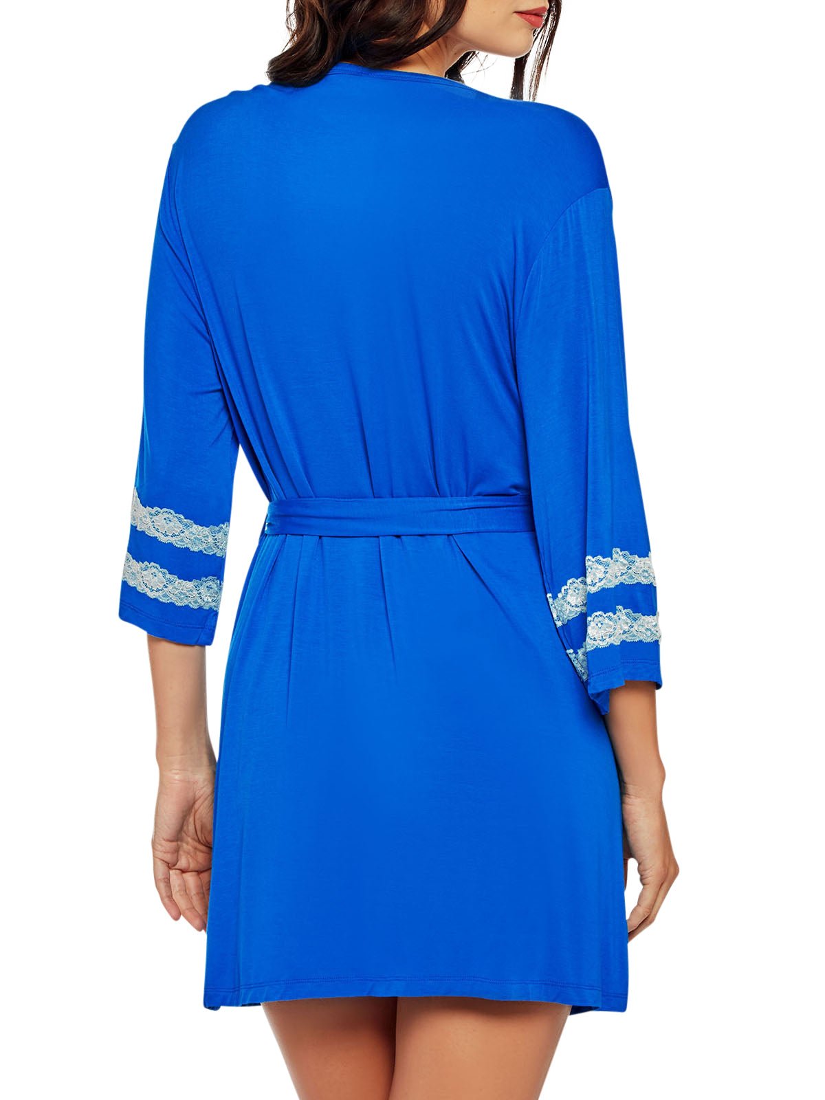 Women's Davina Robe - Soft & Luxurious Long Sleeve Bathrobe for Spa, Lounge & Relaxation at Home