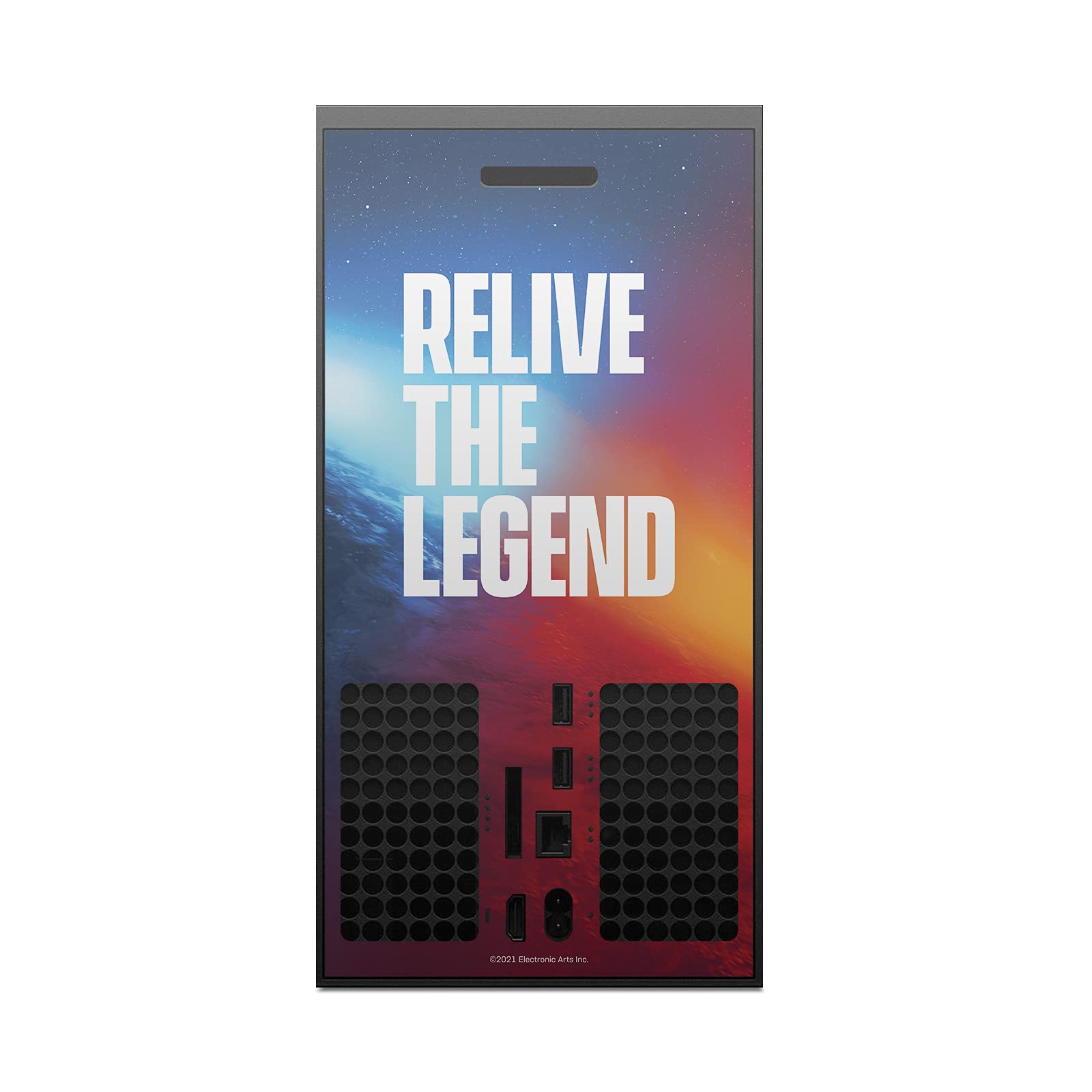 Official EA Bioware Mass Effect Legendary Graphics Matte Vinyl Skin Gaming Sticker Decal - Compatible with Xbox Series X Console & Controller Bundle - Perfect for Gaming Setups & Collectors