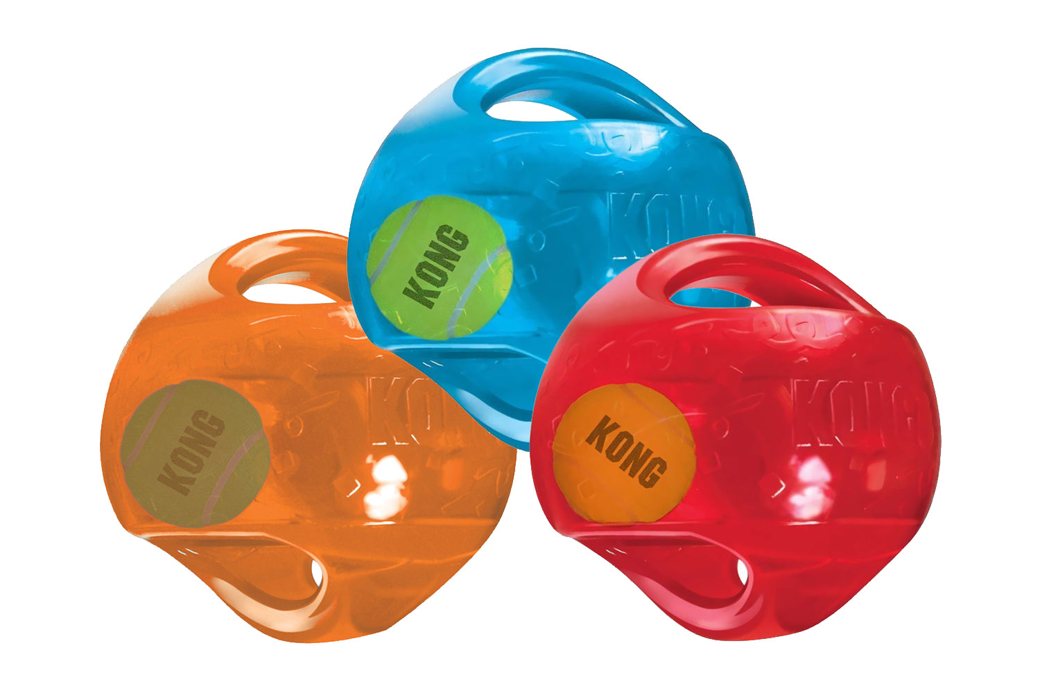 KONG Jumbler Ball - Durable Dog Chew Toy with Sound for Aggressive Chewers - Interactive Play & Training for Large Dogs - Perfect for Fetch, Tug-of-War & Mental Stimulation