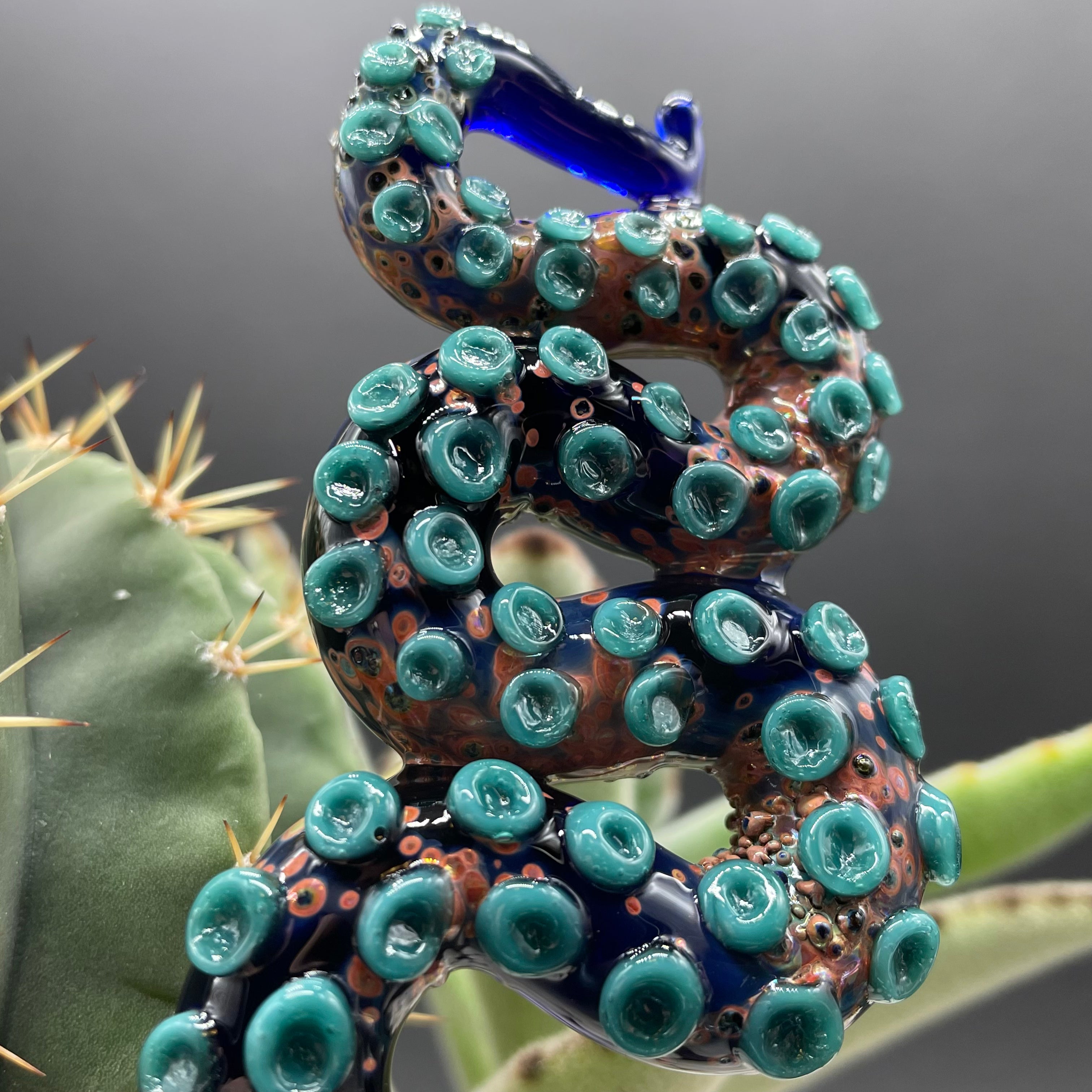 Unique Tentacle Plant Decor - Artificial Succulent Home & Office Decoration for Boho, Halloween & Gothic Themed Spaces