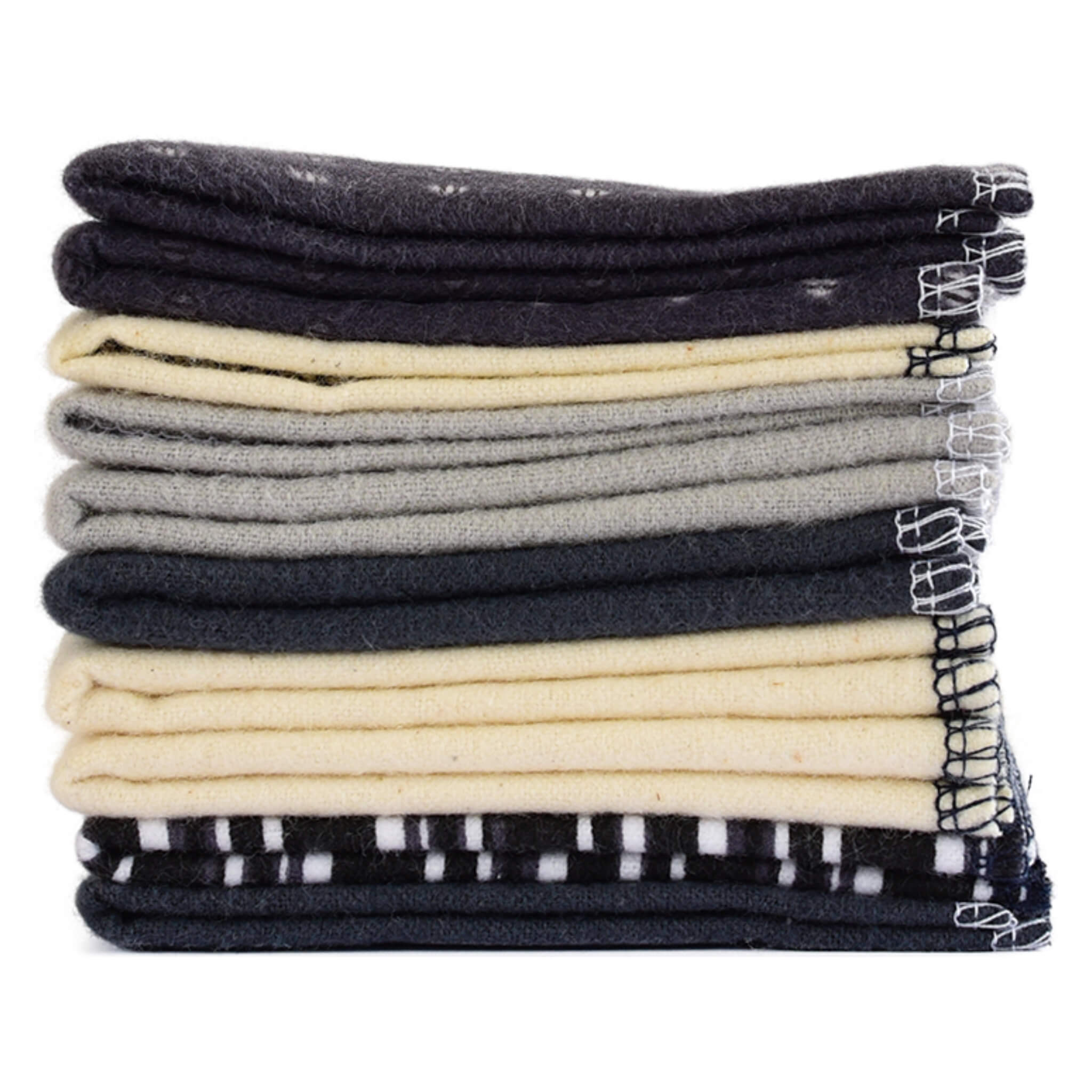 Eco-Friendly Reusable Cloth Wipes - Soft Washable & Sustainable Cleaning Cloths for Baby, Face, Makeup Removal & Household Cleaning (Pack of 10) | Perfect for Diaper Changes, Skincare Routine & Green Living