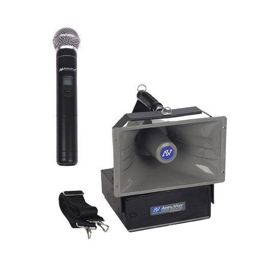 Half Mile Hailer Wireless Handheld Megaphone - Long Range Bullhorn with 1200m Range for Outdoor Events, Sports Games & Emergency Situations