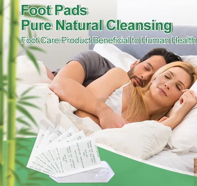 **FI FIDROXIMPERIA Detox Foot Patches - 20 Pack for Stress Relief & Better Sleep | Natural Toxin Removal & Body Cleansing | Pain-Free Foot Pads for Relaxation & Wellness (2 Packs of 10) – Perfect for Nighttime Use & Post-Workout Recovery**