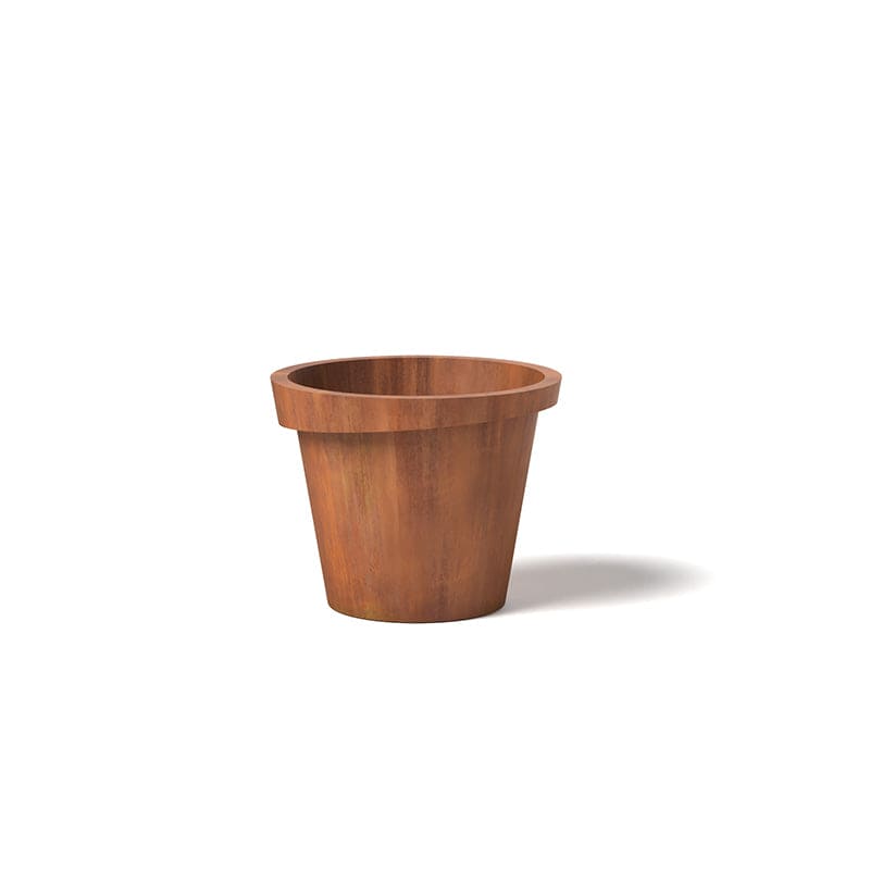 Modern Askew Outdoor Planter - Durable Garden Flower Pot for Patio, Balcony & Yard Decor - Perfect for Succulents, Herbs & Small Plants