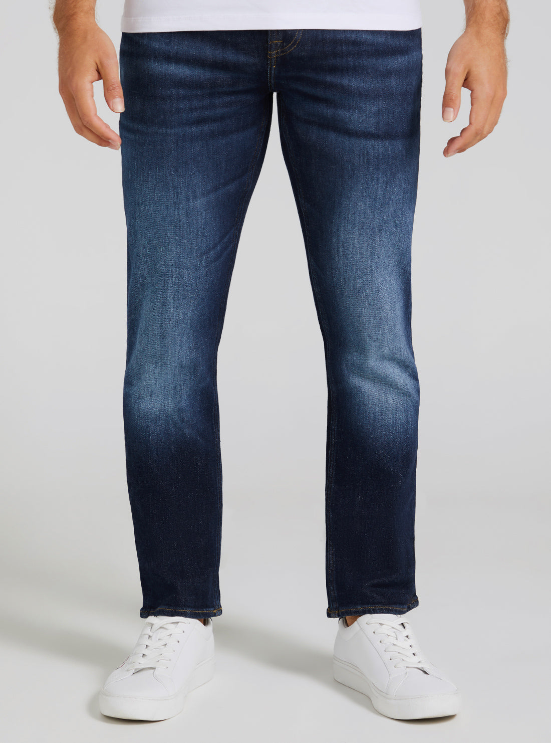 Eco-Friendly Low Rise Skinny Fit Women's Denim Jeans - Carry Dark Wash | Perfect for Casual Wear, Night Out & Everyday Style