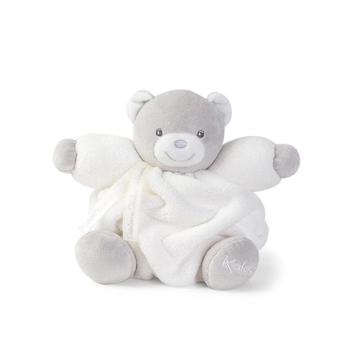 Kaloo Chubby Bear Soft Plush Stuffed Animal Toy - Small Cream Color | Perfect Baby Shower Gift & Nursery Decor