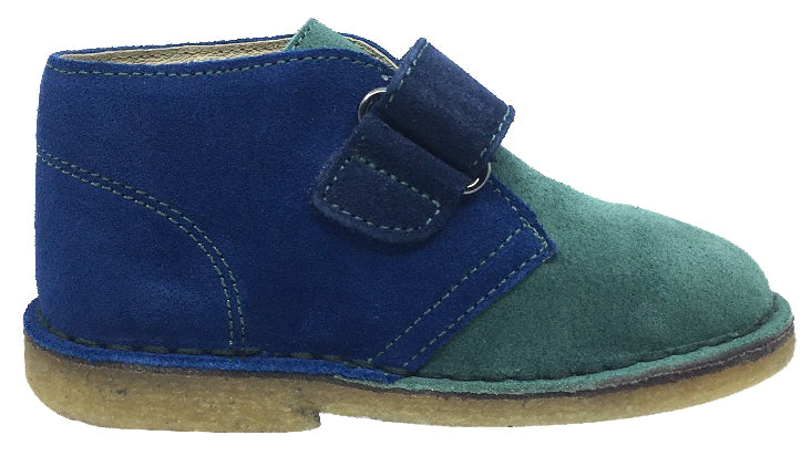 Naturino Kids' Chukka Desert Boots for Boys & Girls - Azzurro Verdone Navy | Comfortable Casual Shoes for School, Play & Outdoor Activities