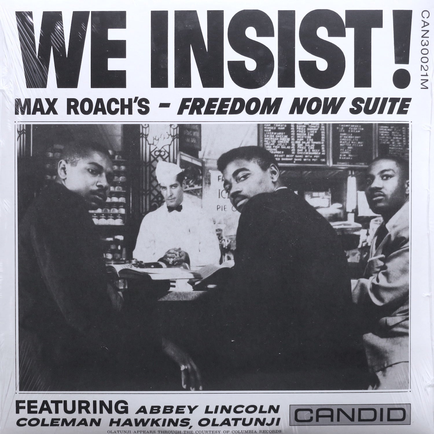 MAX ROACH 'We Insist!' Candid Records Remastered Mono Edition 180g Vinyl LP - Perfect for Jazz Collectors & Audiophiles, Ideal for Home Listening & Music Enthusiasts