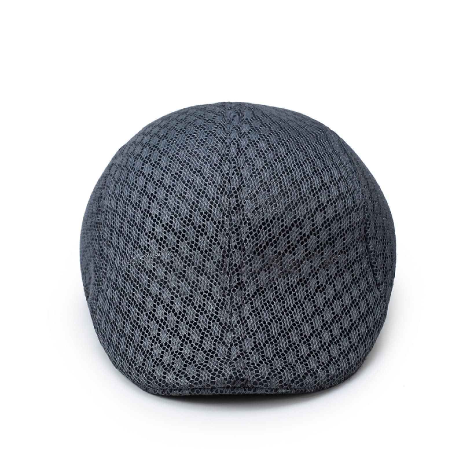 KIAZHAO Men's Breathable Mesh Newsboy Cap - Summer Golf Hat for Outdoor Activities, Casual Wear & Gatsby Style Fashion