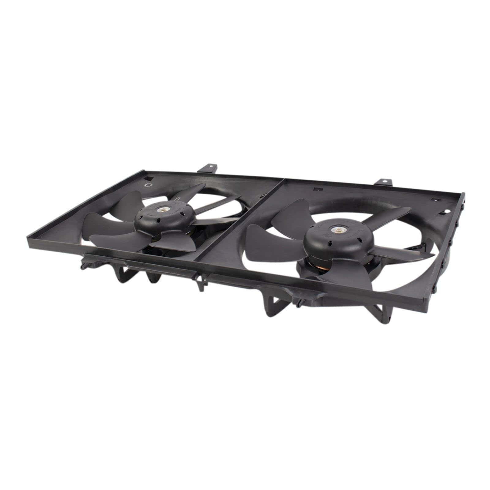1998-2001 Nissan Altima Radiator Dual Cooling Fan Assembly Replacement Part NI3115105 - Perfect for Engine Overheating Prevention & Summer Driving