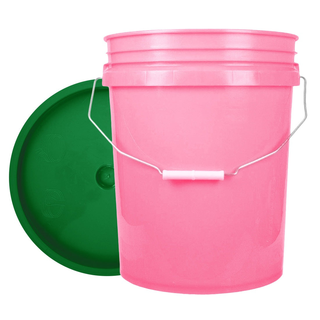 Premium Round Bucket Set for Home & Garden - Durable Plastic Storage Pails for Cleaning, Organizing, and DIY Projects - Ideal for Household, Office, and Outdoor Use